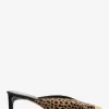 Kasia Cheetah Print Calf Hair Mule