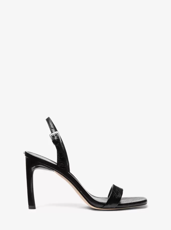 Kasia Crackled Leather Sandal Kasia Crackled Leather Sandal