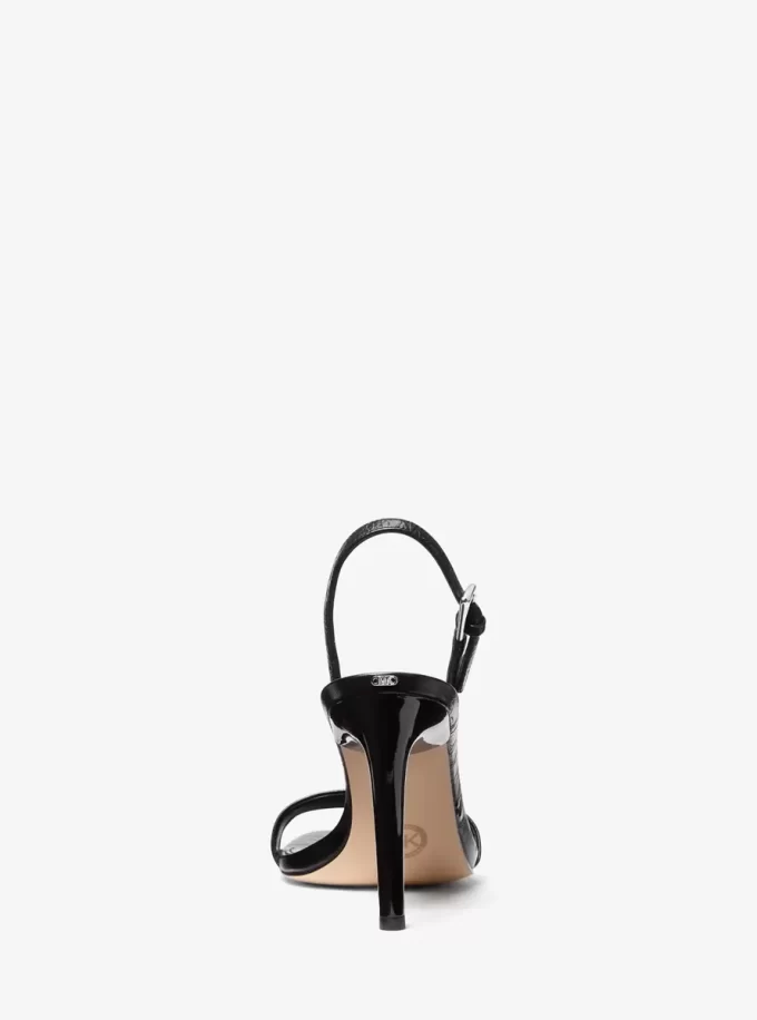 Kasia Crackled Leather Sandal Kasia Crackled Leather Sandal