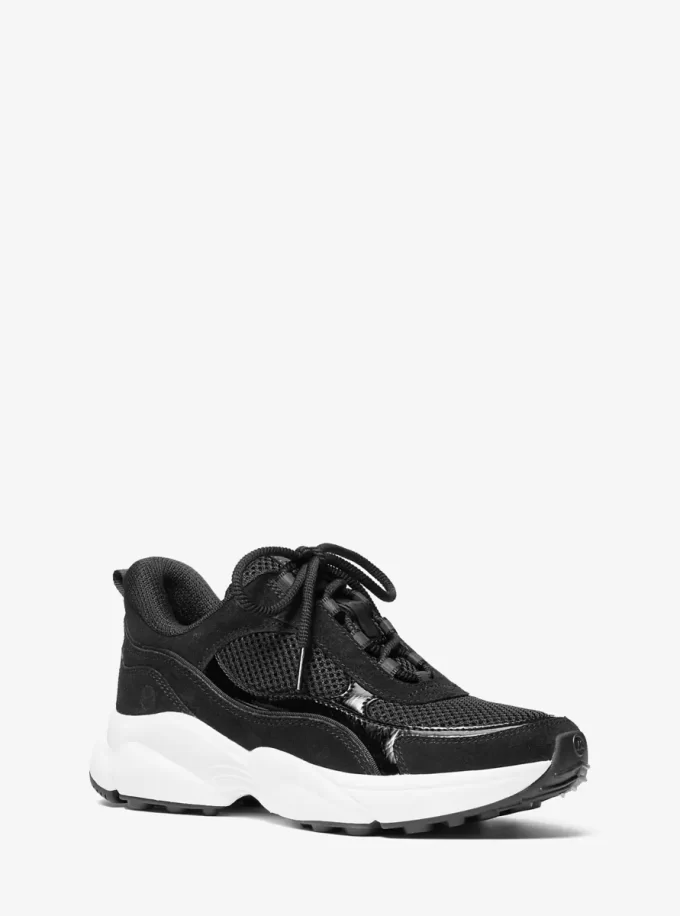 Katrina Suede and Mesh Trainer