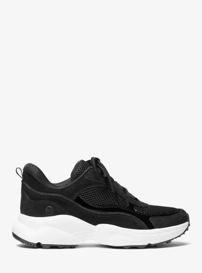 Katrina Suede and Mesh Trainer