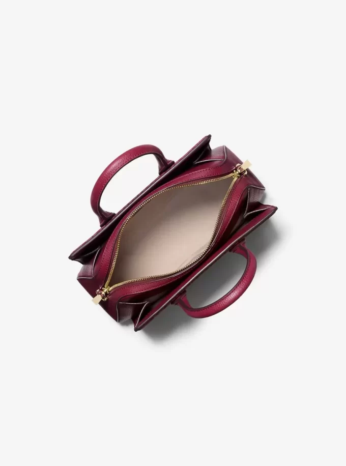 Laila Small Signature Logo Satchel