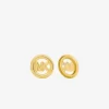 Large Logo Charm Stud Earrings Large Logo Charm Stud Earrings