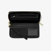 Large Saffiano Leather Continental Wallet
