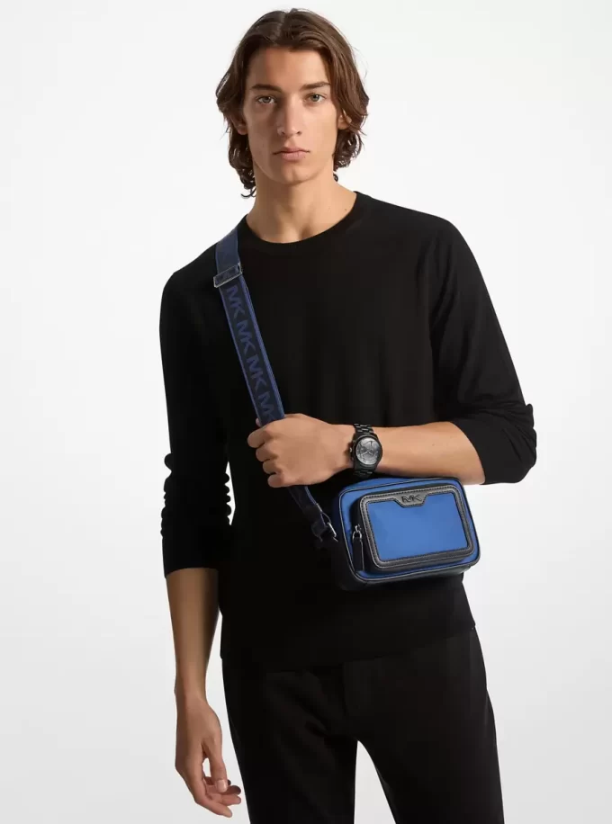 Lautner Nylon Camera Bag With Pouch Lautner Nylon Camera Bag With Pouch