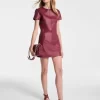 Leather Mini Dress