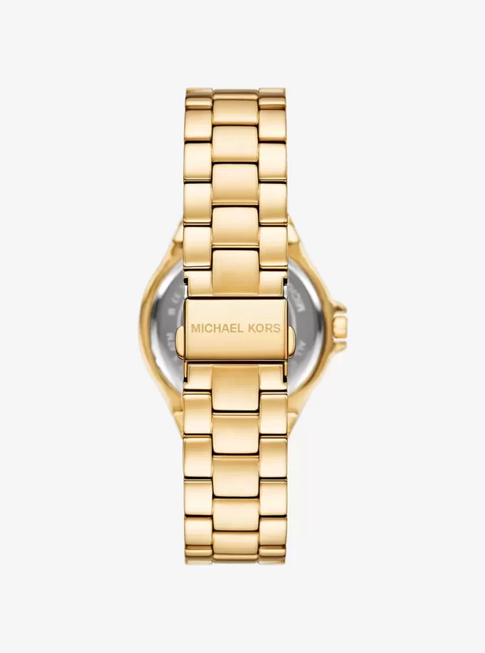 Lennox Pavé Gold-Tone Watch Lennox Pavé Gold-Tone Watch