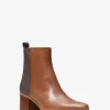 Lex Leather and Signature Logo Boot