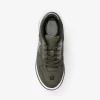 Lexi Embellished Mixed-Media Sneaker