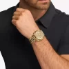 Lexington His and Hers Gold-Tone Watch Set