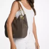 Lillie Large Signature Logo Shoulder Bag
