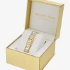 Limited-Edition Mini Darrington Pavé Bezel Gold-Tone Watch