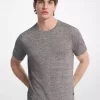 Linen and Cotton T-Shirt