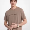 Logo Embossed Cotton Jersey T-Shirt Logo Embossed Cotton Jersey T-Shirt