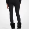 Logo Embossed Jacquard Ski Stirrup Leggings