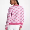 Logo Jacquard Knit Sweater