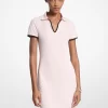 Logo Jacquard Knit Tech Tennis Dress