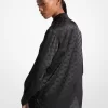 Logo Jacquard Satin Shirt