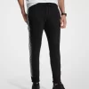 Logo Tape Cotton Blend Joggers Logo Tape Cotton Blend Joggers