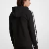 Logo Tape Cotton Blend Zip-Up Hoodie Logo Tape Cotton Blend Zip-Up Hoodie