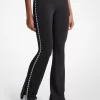 Logo Tape Flared Leggings