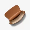 Lydia Medium Signature Logo Messenger Bag
