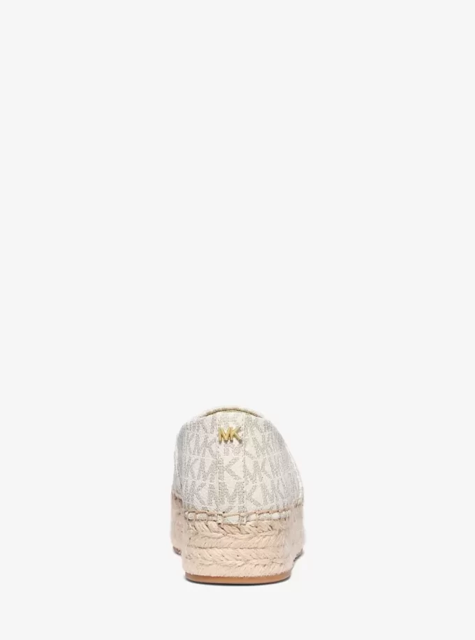 Lynn Signature Logo Platform Espadrille