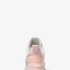 Maddy Color-Block Mixed-Media Trainer