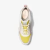 Maddy Color-Block Mixed-Media Trainer