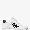 Maddy Two-Tone Logo Trainer