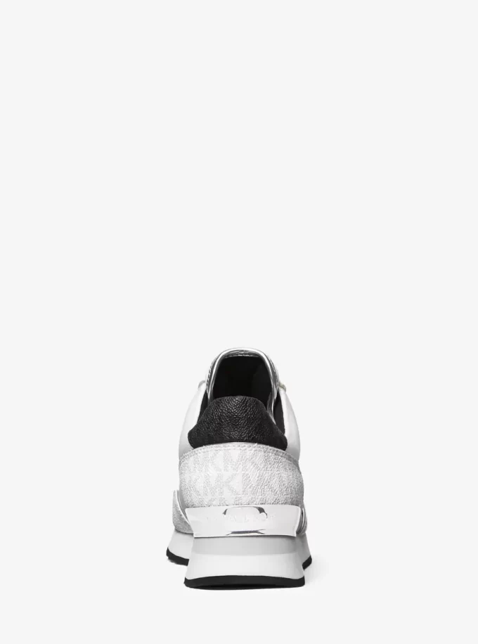 Maddy Two-Tone Logo Trainer