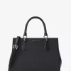Marilyn Medium Saffiano Leather Satchel Marilyn Medium Saffiano Leather Satchel