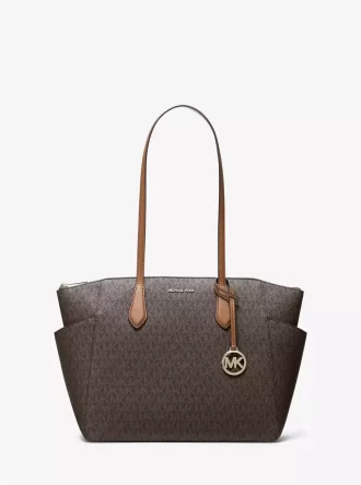 Marilyn Medium Signature Logo Tote Bag