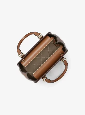 Marilyn Small Signature Logo Messenger Bag