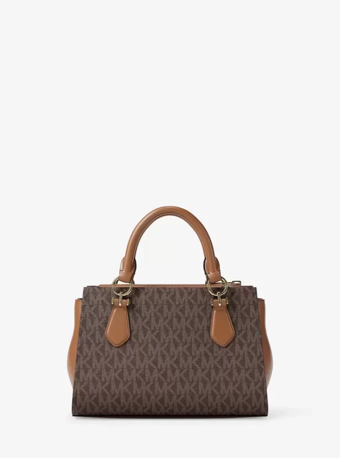 Marilyn Small Signature Logo Messenger Bag