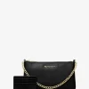 Medium Saffiano Leather Shoulder Bag and Card Case Gift Set