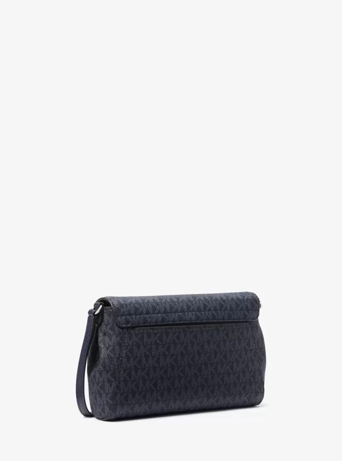 Medium Signature Logo Convertible Crossbody Bag Medium Signature Logo Convertible Crossbody Bag