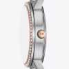 Melissa Pavé Tri-Tone Watch Melissa Pavé Tri-Tone Watch