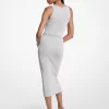 Metallic Knit Midi Tank Dress Metallic Knit Midi Tank Dress