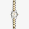Micro Lexington Pavé Two-Tone Watch
