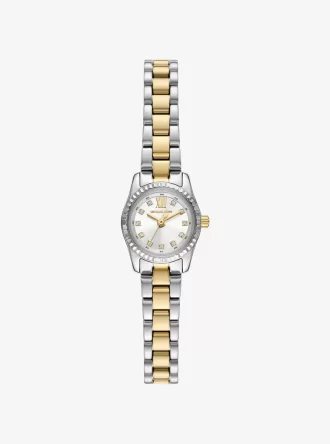Micro Lexington Pavé Two-Tone Watch
