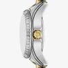 Micro Lexington Pavé Two-Tone Watch