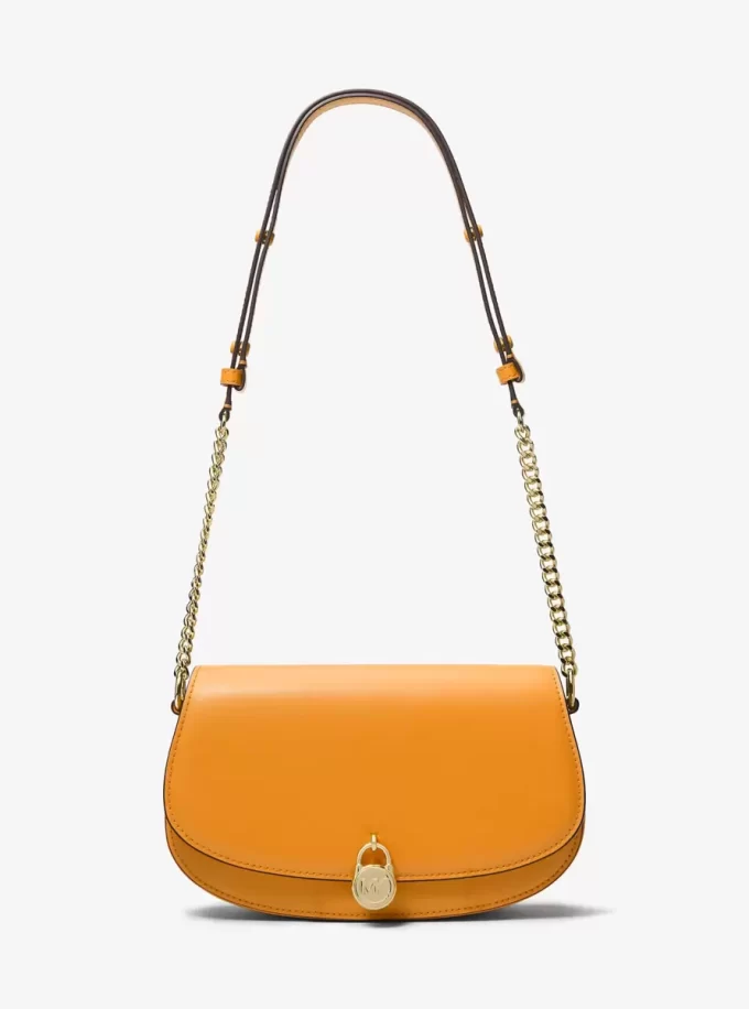 Mila Medium Leather Messenger Bag Mila Medium Leather Messenger Bag
