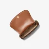 Mila Medium Signature Logo Messenger Bag