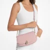 Mila Medium Signature Logo Messenger Bag