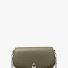 Mila Small Leather Convertible Crossbody Bag