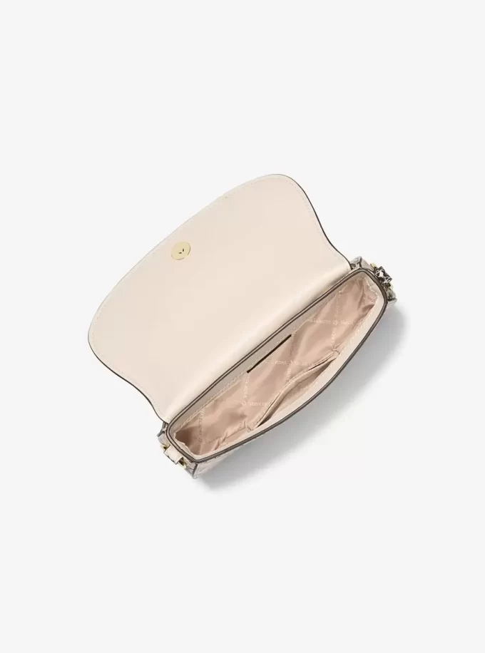 Mila Small Snake Embossed Crossbody Bag