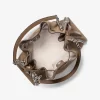 Mina Large Suede Chain Shoulder Bag