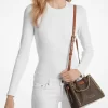 Mina Small Signature Logo Chain Crossbody Bag Mina Small Signature Logo Chain Crossbody Bag