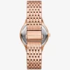 Mini Aspyn Rose Gold-Tone Watch